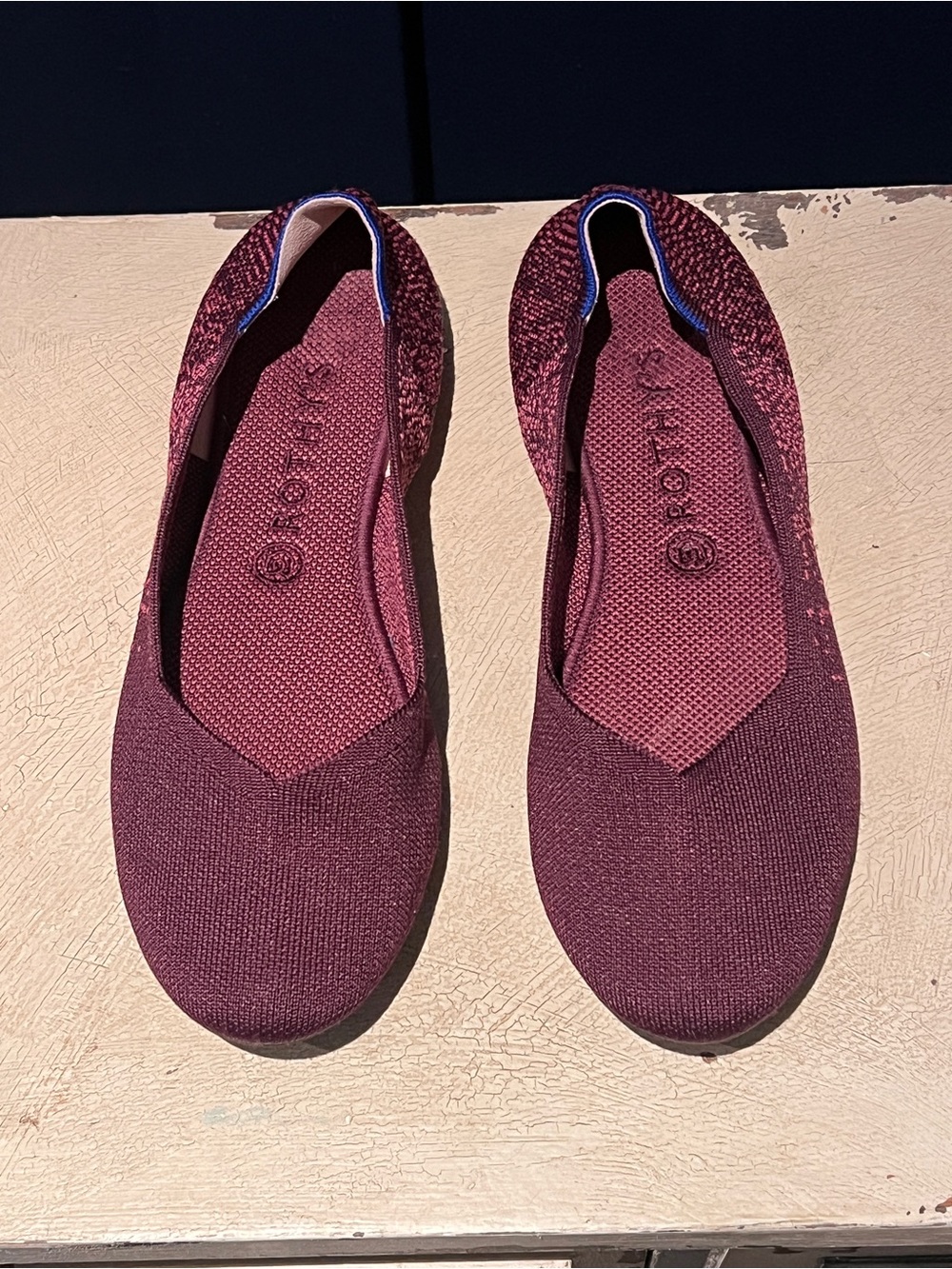 Rothy’s The Flat – Fig Python – Size 10.5